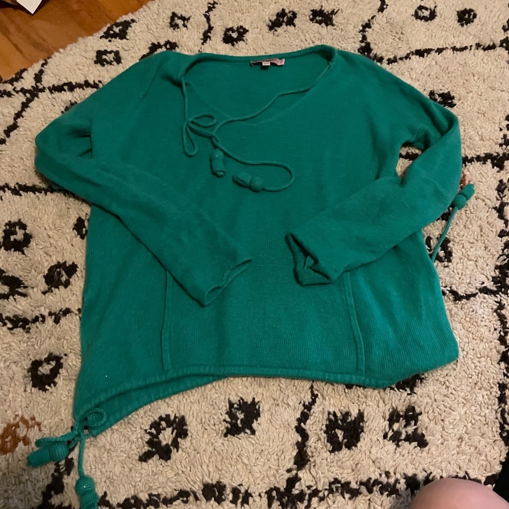 Calypso St. Barth cashmere tassel sweater